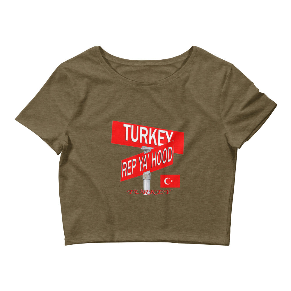 Turkey Rep Ya Hood Baby Tee