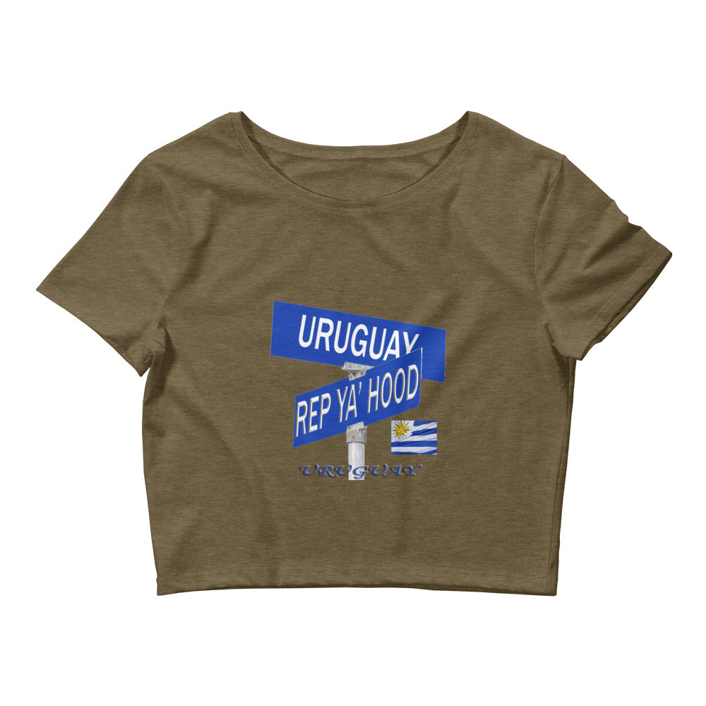 Uruguay Rep Ya Hood Baby Tee