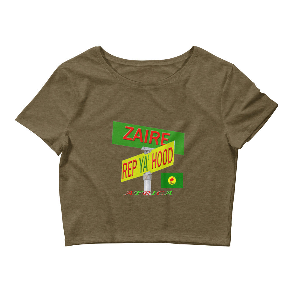 Zaire Rep Ya Hood Baby Tee