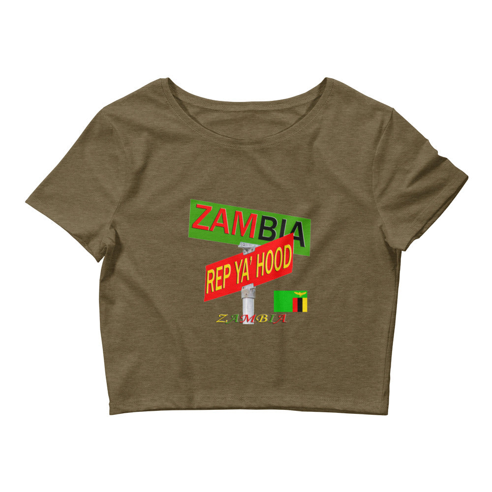 Zambia Rep Ya Hood Baby Tee