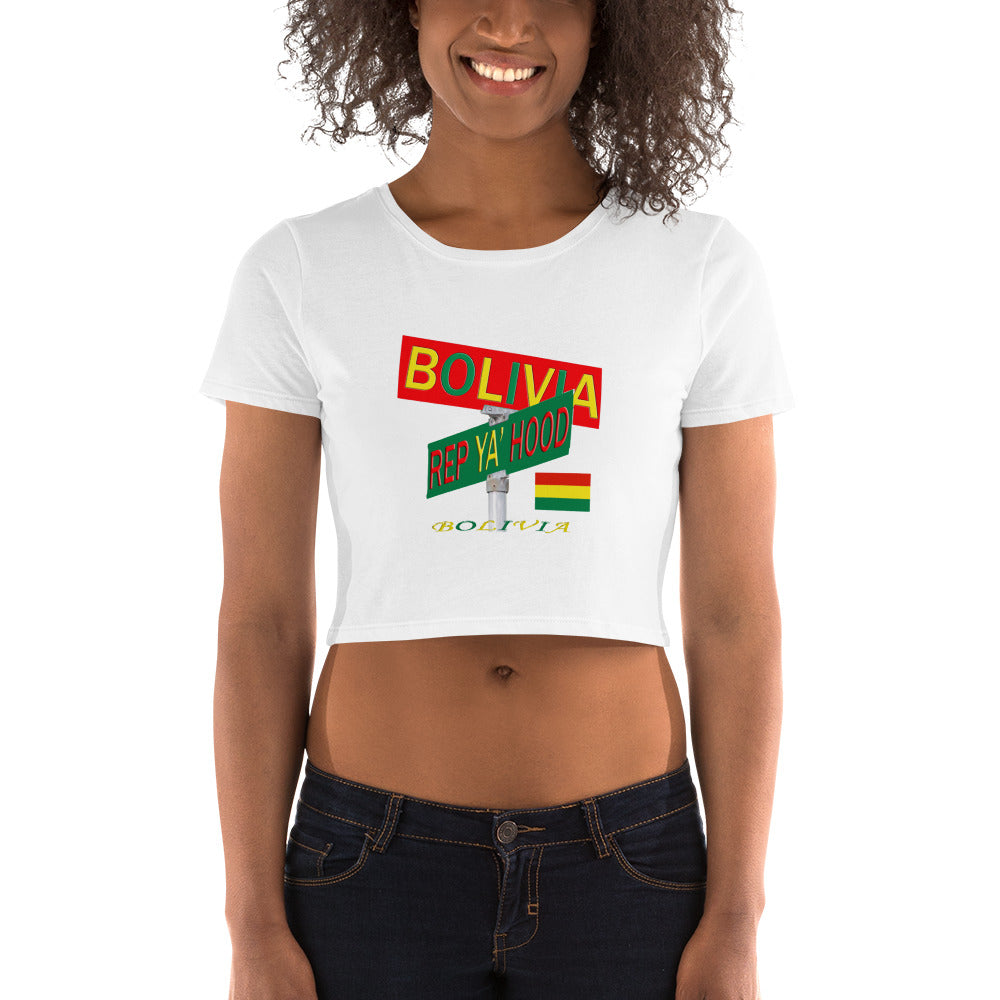 Bolivia Rep Ya Hood Baby Tee