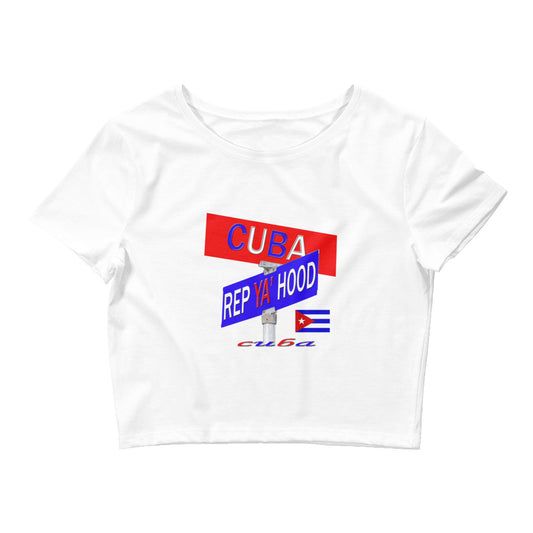 Cuba Rep Ya Hood Baby Tee