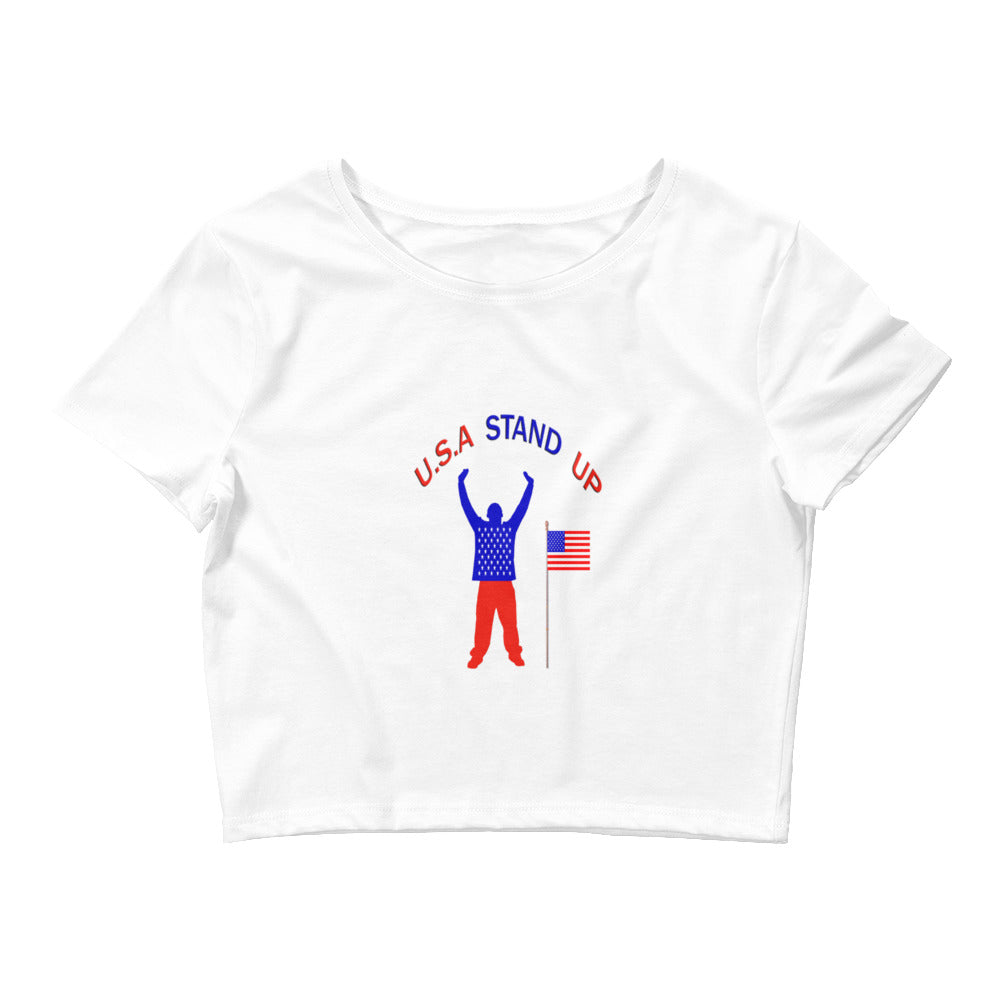 U.S.A. Stand Up Baby Tee