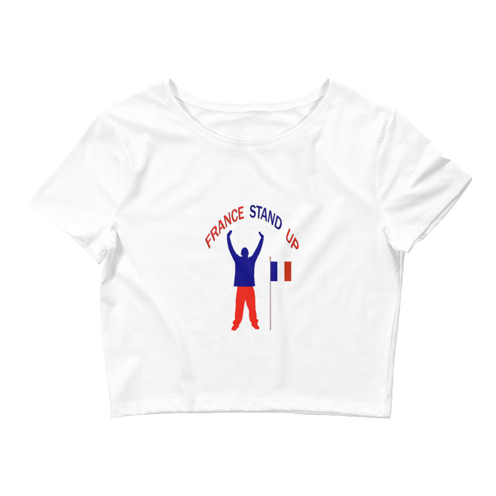 France Stand Up Baby Tee