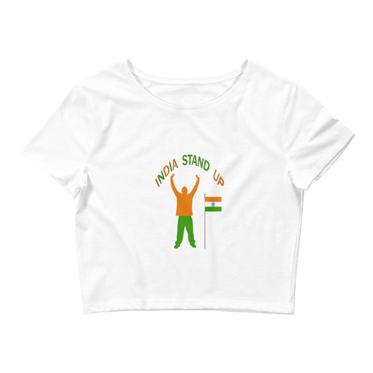 India Stand Up Baby Tee