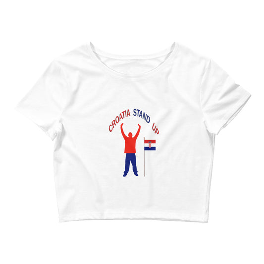 Croatia Stand Up Baby Tee