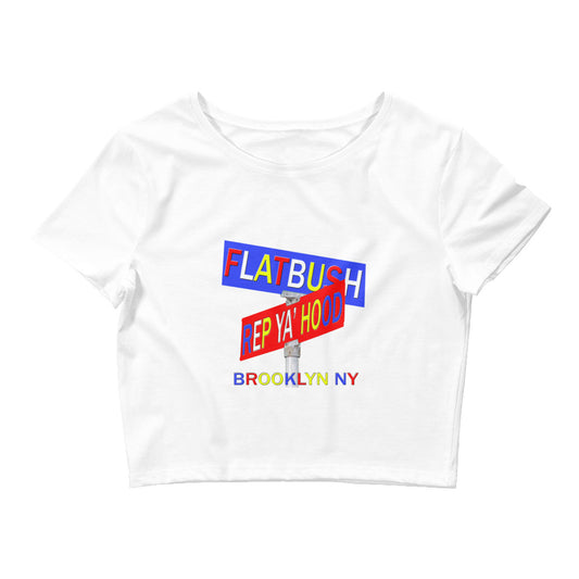 Flatbush Rep Ya Hood Baby Tee