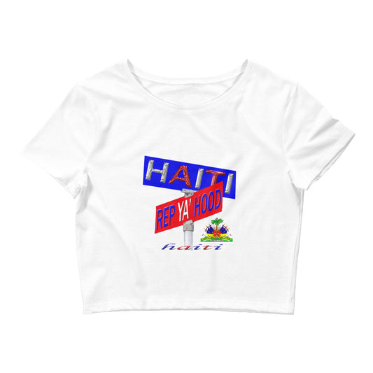 Haiti Rep Ya Hood Baby Tee