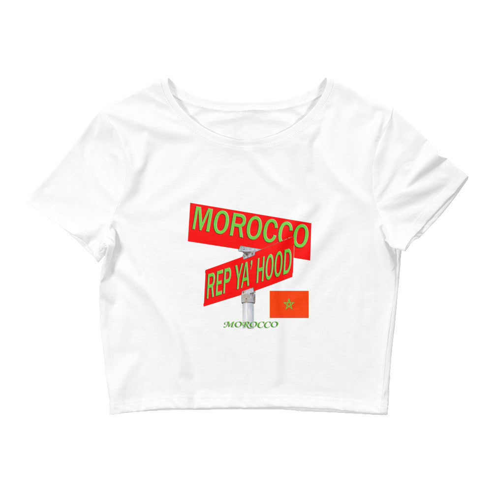 Morocco Rep Ya Hood Baby Tee