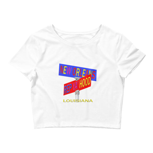 New Orleans Rep Ya Hood Baby Tee