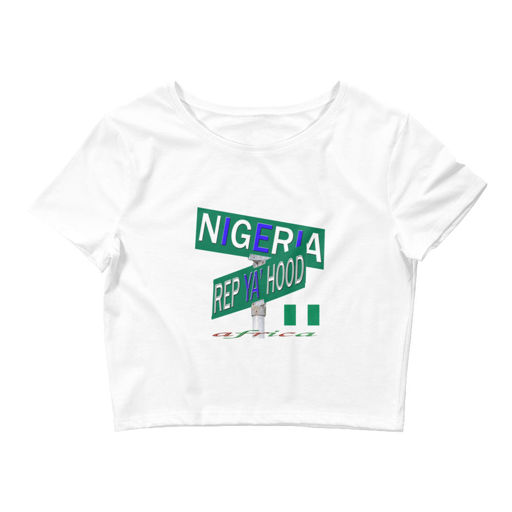 Nigeria Rep Ya Hood Baby Tee