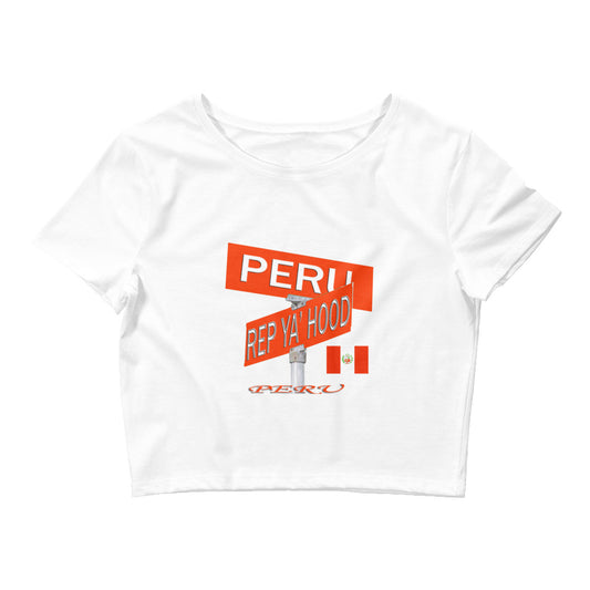 Peru Rep Ya Hood Baby Tee