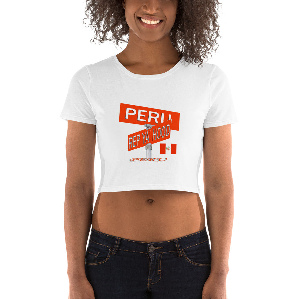 Peru Rep Ya Hood Baby Tee