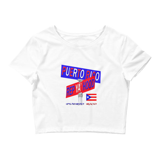 Puerto Rico Rep Ya Hood Baby Tee