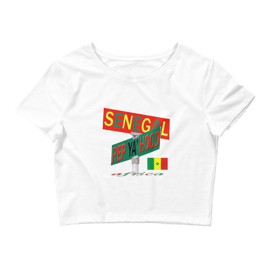 Senegal Rep Ya Hood Baby Tee