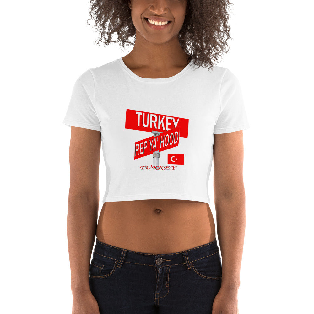 Turkey Rep Ya Hood Baby Tee