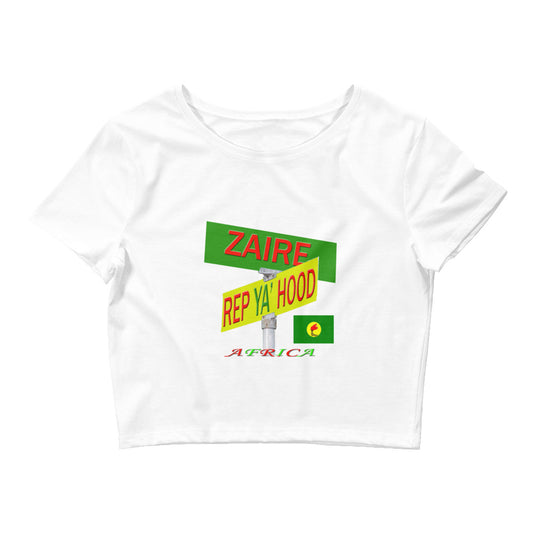 Zaire Rep Ya Hood Baby Tee