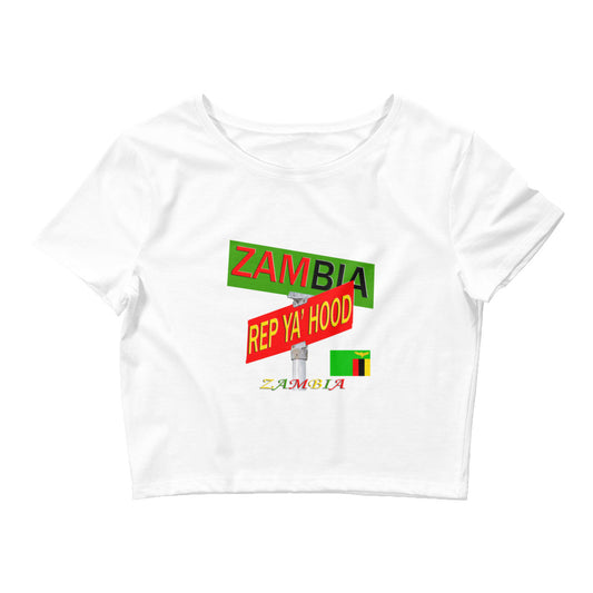 Zambia Rep Ya Hood Baby Tee